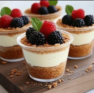 Assorted Fruit Cheesecake Cup